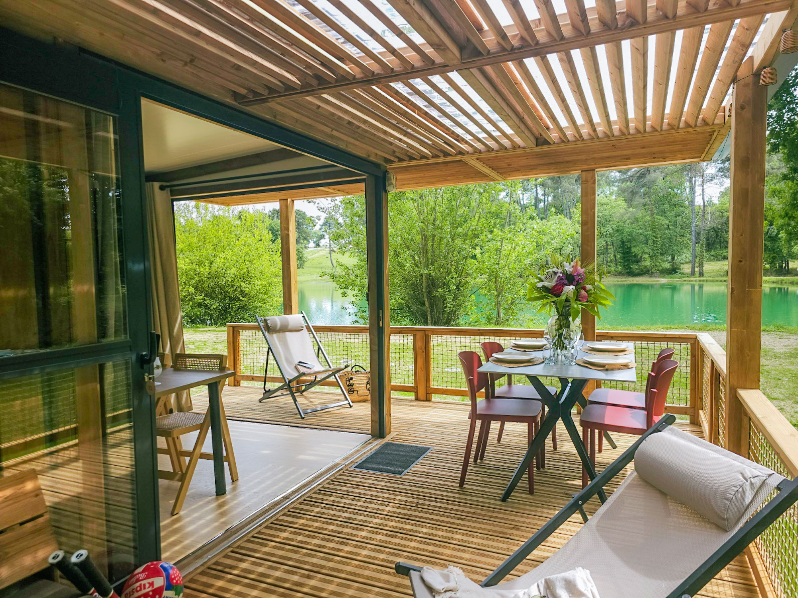 Chalet écologique en pleine nature à Douville, près de Bergerac en Dordogne